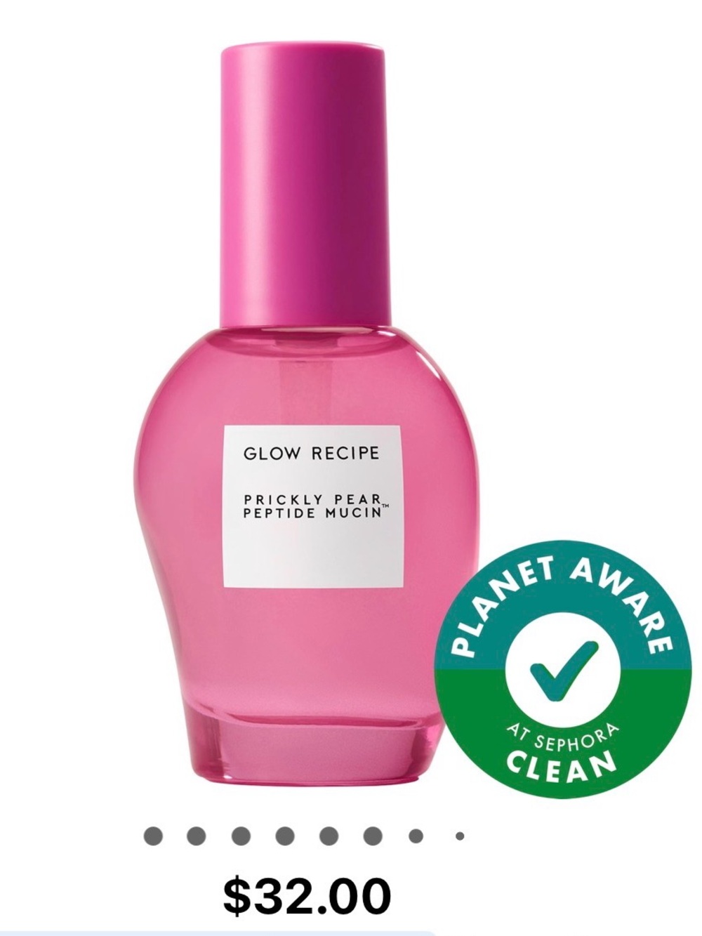Glow Recipe Prickly Pear Peptide Vegan Mucin Serum